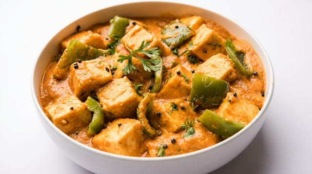 Paneer Tikka Masala.