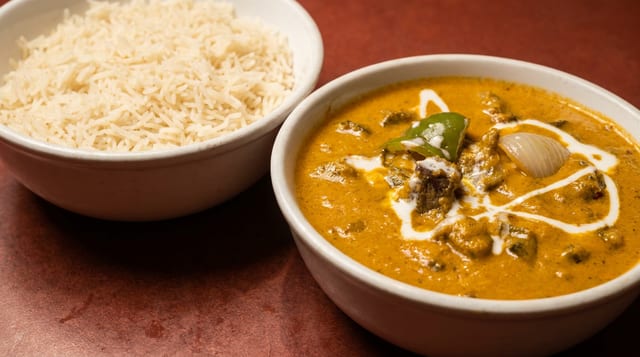 Lamb Tikka Masala.