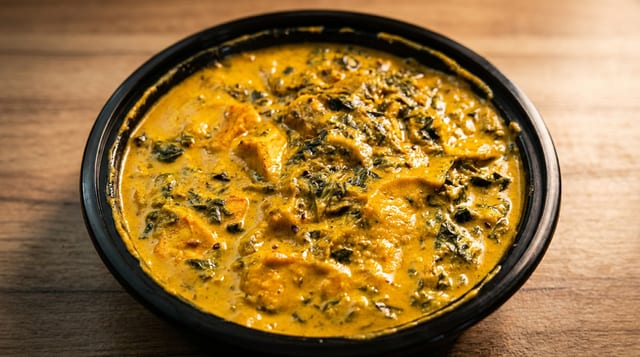 Palak Paneer.