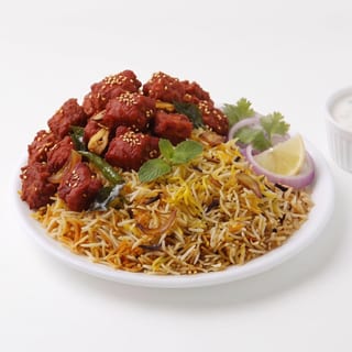 House Special Chicken 65 Biryani (NF)