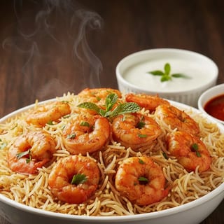 Shrimp Biryani ( NF)
