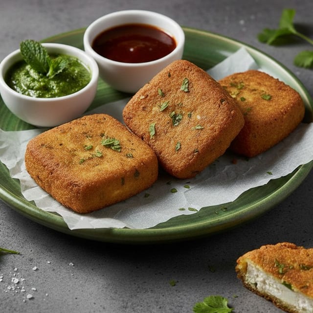 Paneer Pakora (GF, NF).