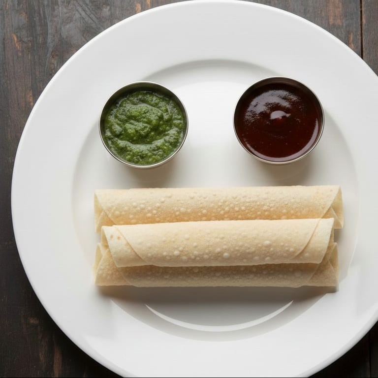 Savor Our Crispy Papadum