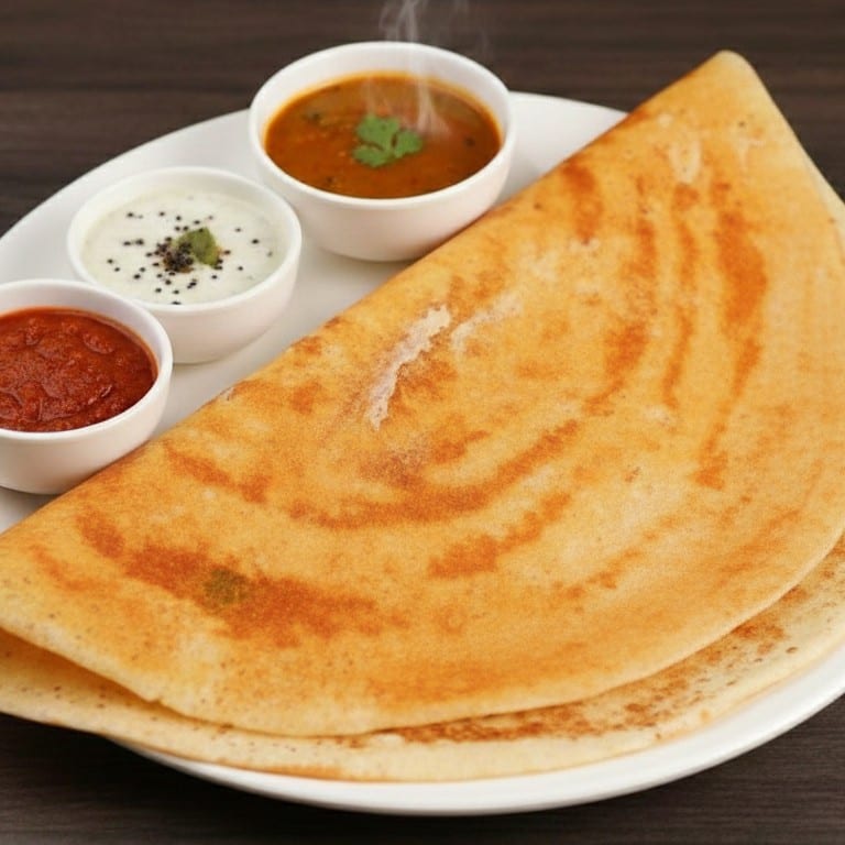 Plain Dosa.