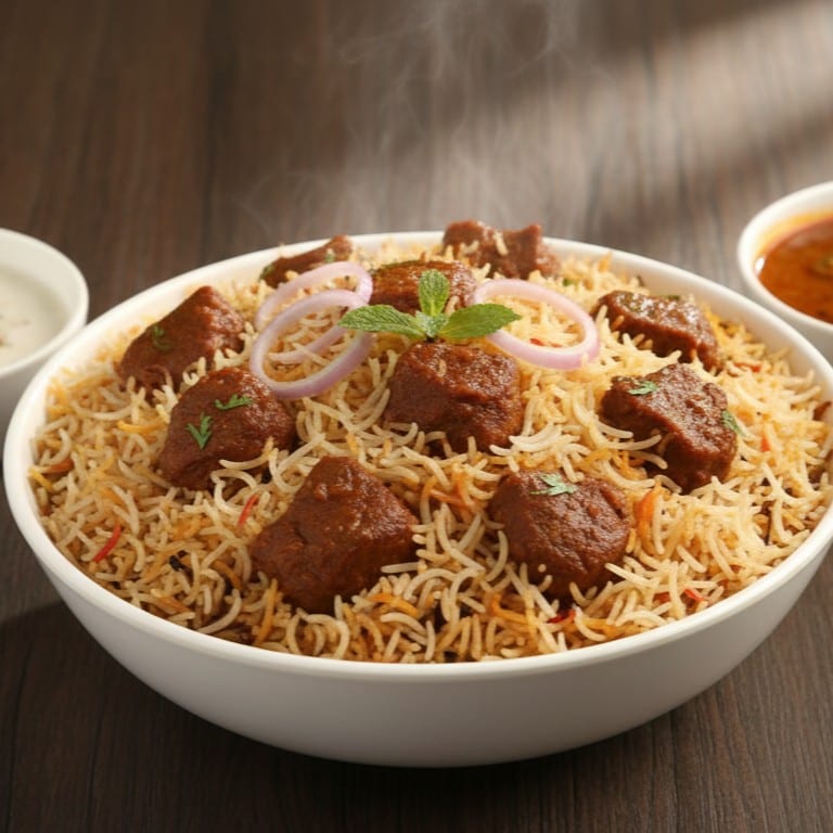 Lamb Biryani (NF, GF).