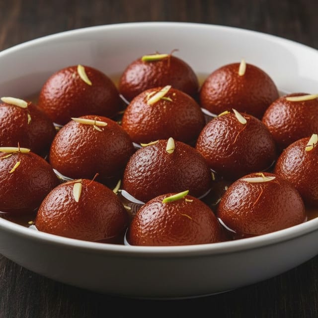 Gulab Jamun.