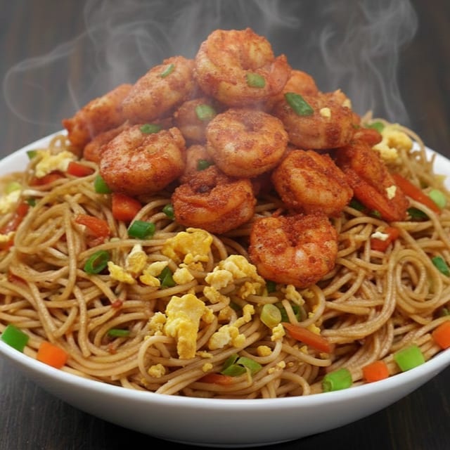 Shrimp Noodles (DF, NF).