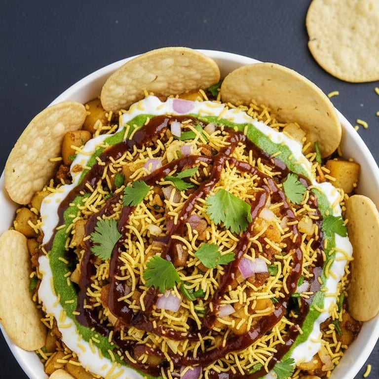 Papdi Chaat.