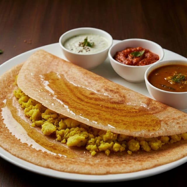 Ghee Masala Dosa.