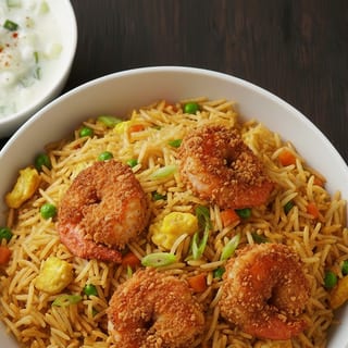 Shrimp Fried Rice ( DF , NF )