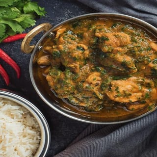 Chicken Saag (GF , NF , DF )