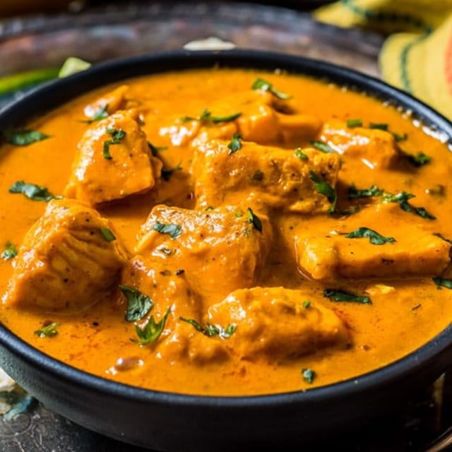 Fish Tikka Masala (GF, NF).