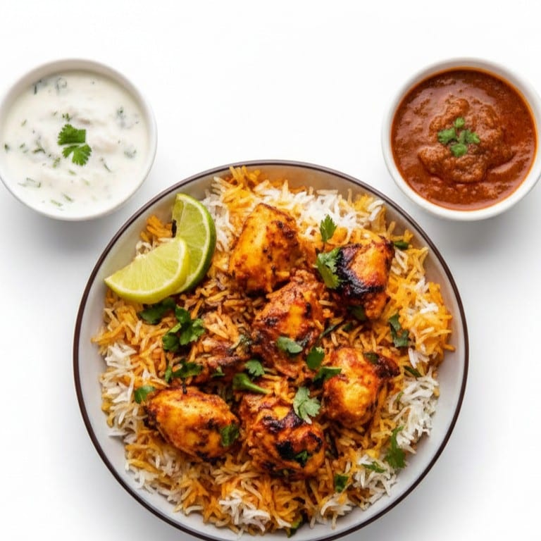 Chicken Tikka Biryani (GF).