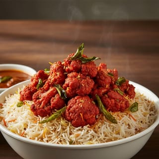 Gobi 65 Biryani