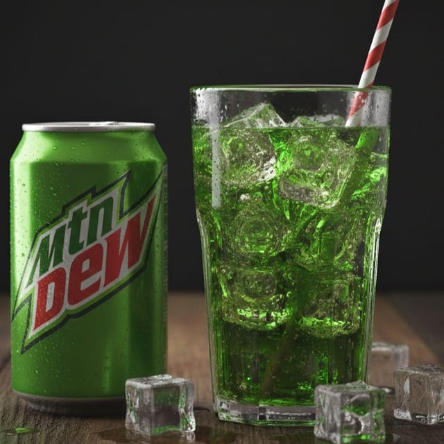 Diet Mountain Dew.