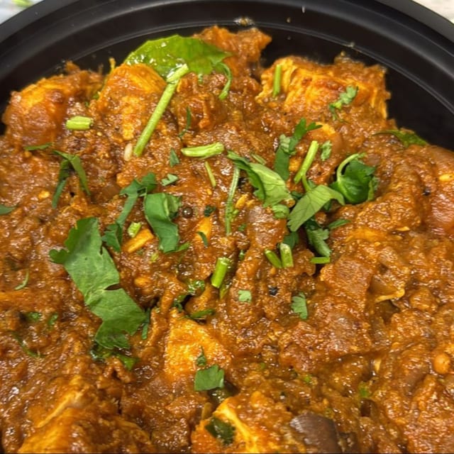 Chicken Chettinad (GF, NF).