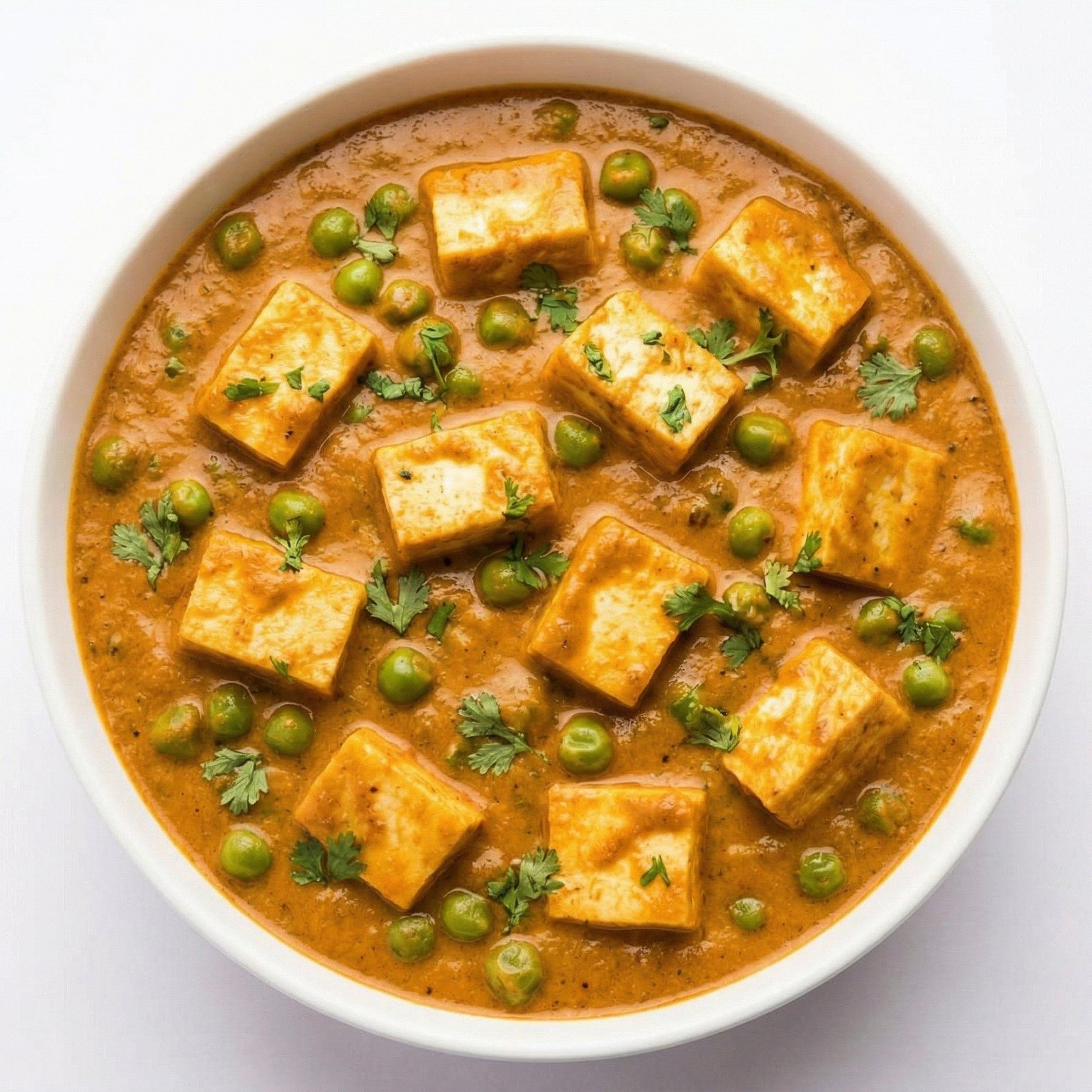 Matar Paneer (NF, GF).