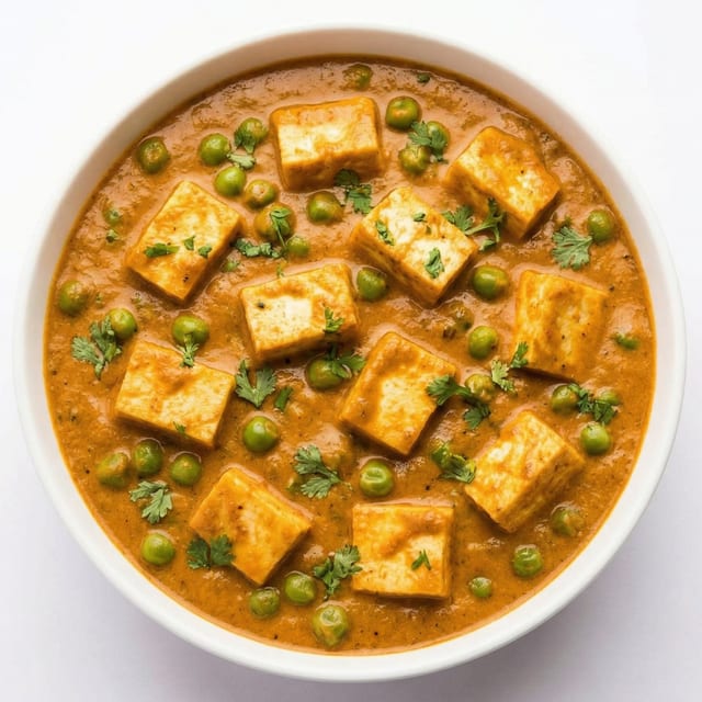 Matar Paneer (NF, GF).
