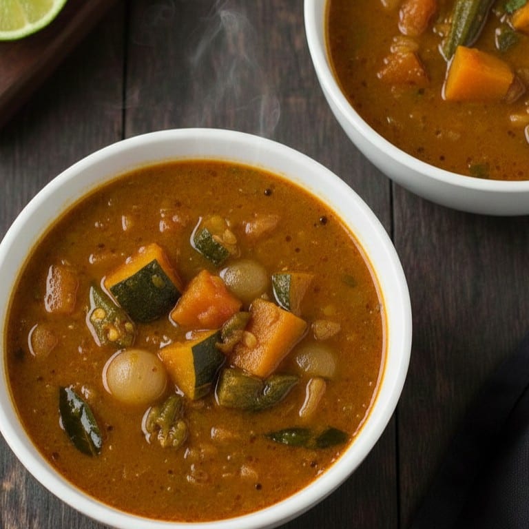Sambar Soup (V, NF, DF, GF).