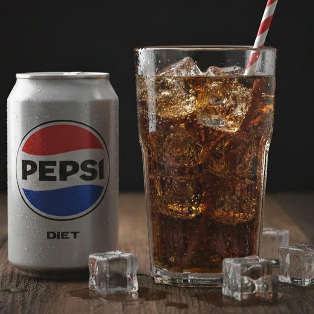 Diet Pepsi.