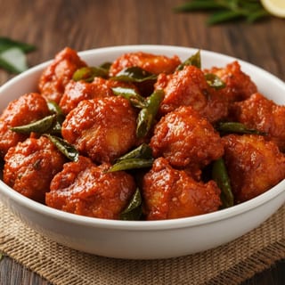 Hyderabadi Special Chicken 65 ( NF )