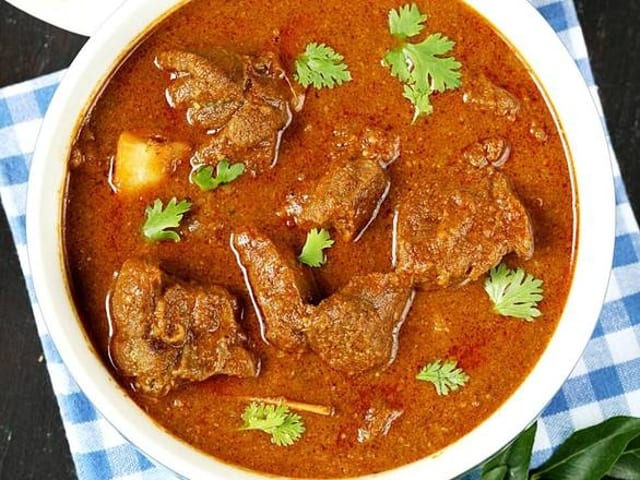 Goat Chettinad (GF, NF, DF).