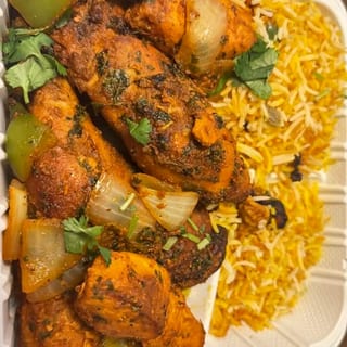TANDOORI CHICKEN PLATTER
