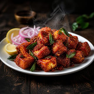 Hyderabadi Special Paneer 65 ( NF )